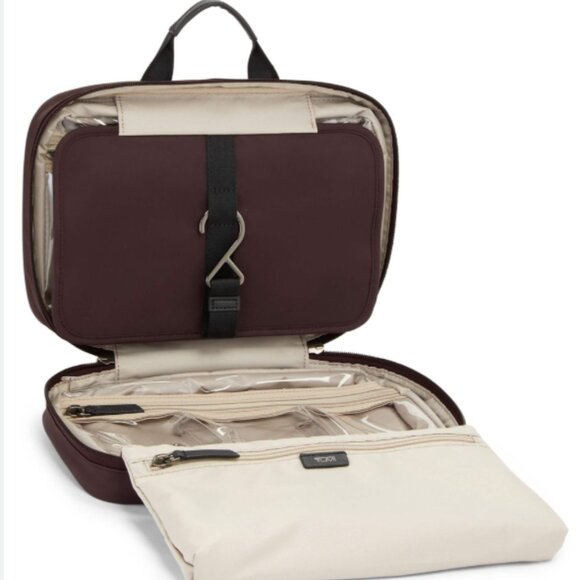 TUMI Madeline Cosmetics Toiletries Travel Case - Picture 2 of 6